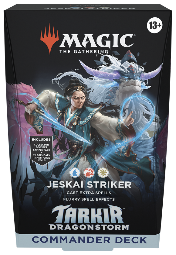Tarkir: Dragonstorm Commander Deck - Jeskai Striker (URW)