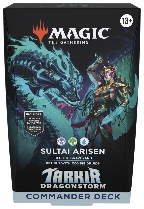 Tarkir: Dragonstorm Commander Deck - Sultai Arisen (BGU)