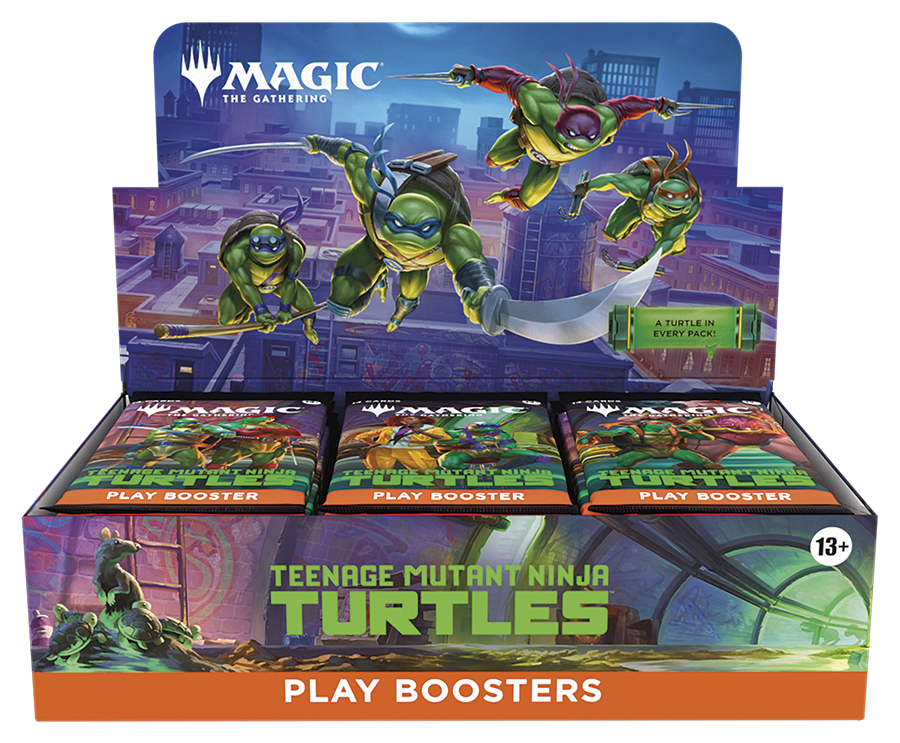 Magic: The Gathering - Teenage Mutant Ninja Turtles Play Booster Display