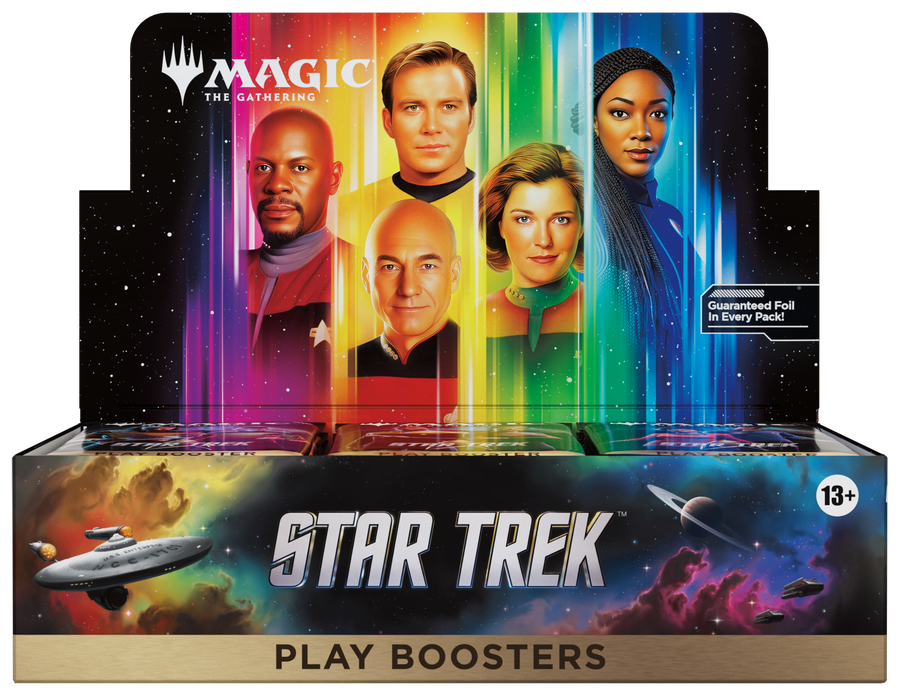 Magic: The Gathering - Start Trek Play Booster Display