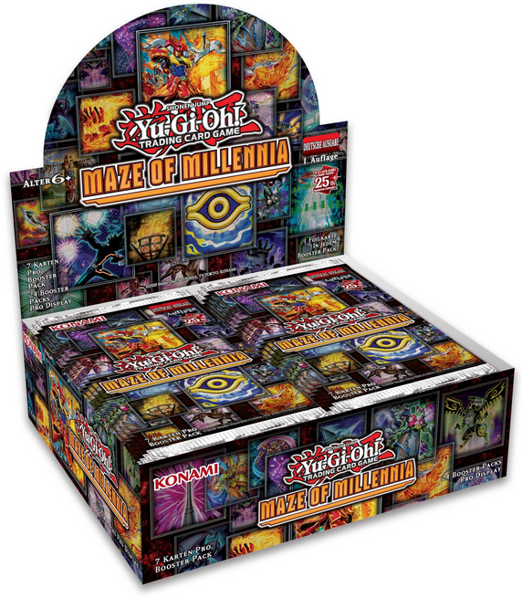 Yu‑Gi‑Oh! TCG - Maze of Millennia Booster Display (24 Boosters)