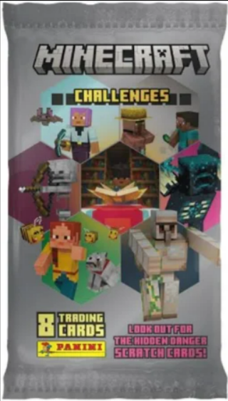 Minecraft - Trading Cards Minecraft Challenges Booster Pack