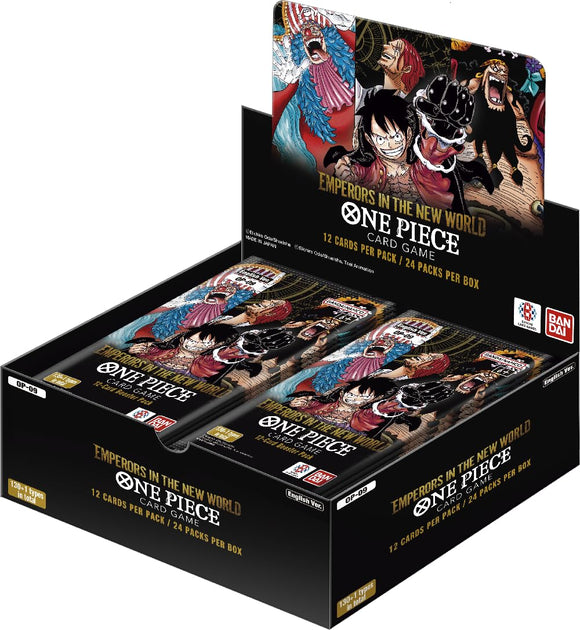 One Piece Card Game: OP09 - Emperors in the New World Booster Display (24)
