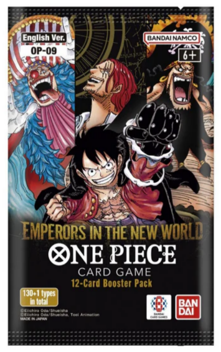 One Piece Card Game: OP09 - Emperors in the New World Booster