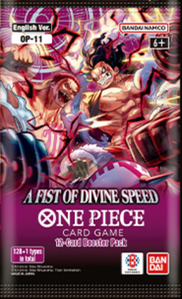 One Piece Card Game - OP 11: A Fist of Divine Speed Booster