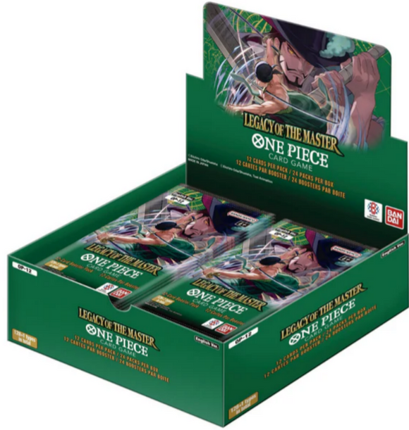 One Piece Card Game - [OP12] Legacy of the Master Booster Display