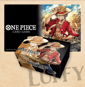 One Piece Card Game Playmat and Storage Box Set - Monkey.D.Luffy