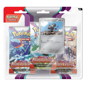 Pokémon TCG: Scarlet & Violet - Paldea Evolved 3-Pack Blister (Multiple)