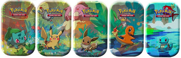 Pokémon TCG: Kanto Friends Mini Tin (Max 5st/kund!)