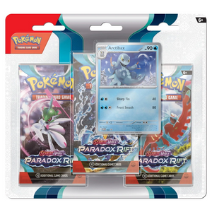 Pokémon TCG: Scarlet & Violet - Paradox Rift 3-Pack Blister: Arctibax