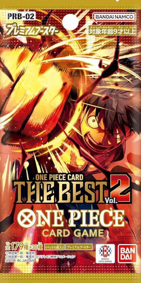 One Piece Card Game - [PRB02] Premium Booster Pack (Japansk)