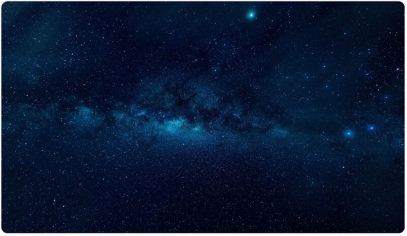 Playmats.eu - Rubber Mat for Card Games: Sapphire Galaxy