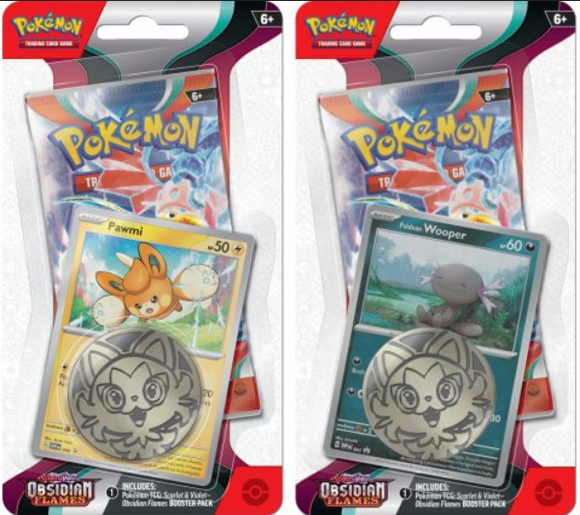 Pokémon TCG: Scarlet & Violet - Obsidian Flames 1-Pack Checklane Blister (Multiple)