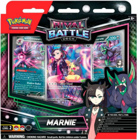 Pokémon TCG: Rival Battle Deck - Marnie (Max 1st/kund!)