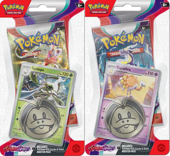 Pokémon TCG: Scarlet & Violet - 1-Pack Checklane Blister (Multiple)