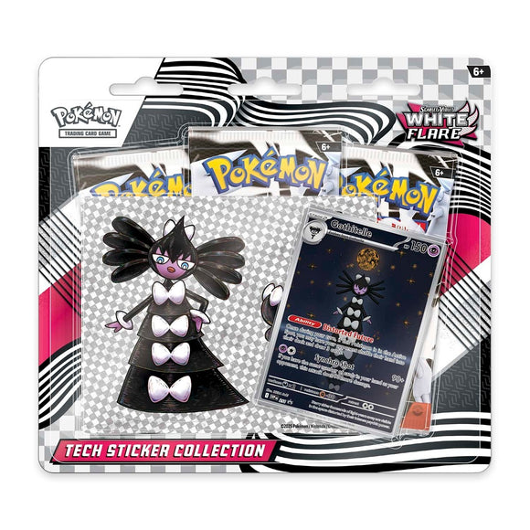 Pokémon TCG: Scarlet & Violet 10,5 - White Flare Tech Sticker Collection (Max 1st/kund!)