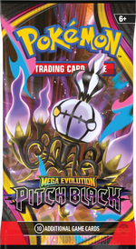Pokémon TCG: Mega Evolution 5 Pitch Black - Booster Pack (Max 4st/kund!)