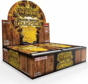 Yu‑Gi‑Oh! TCG - Quarter Century Stampede Booster Display (24 Boosters)