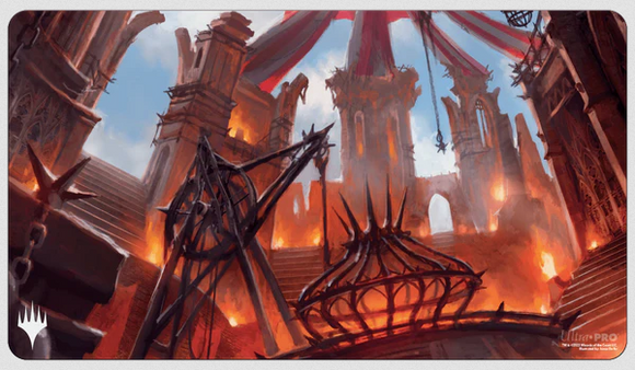 Ultra Pro Ravnica Remastered Cult of Rakdos Blood Crypt Standard Gaming Playmat for Magic: The Gathering