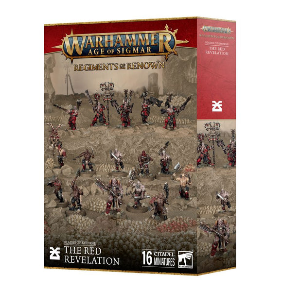 Warhammer Age of Sigmar - Regiment of Renown: The Red Revelation