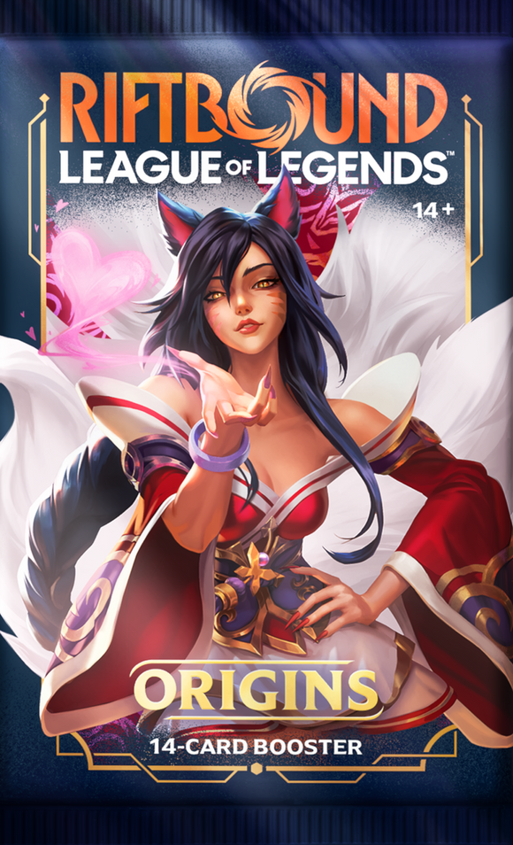 Riftbound: League of Legends TCG - Origins Booster Pack (Max 6st/person)