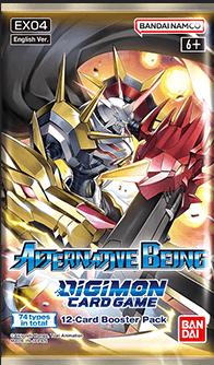 Digimon Card Game - Alternative Being [EX-04] Booster Pack