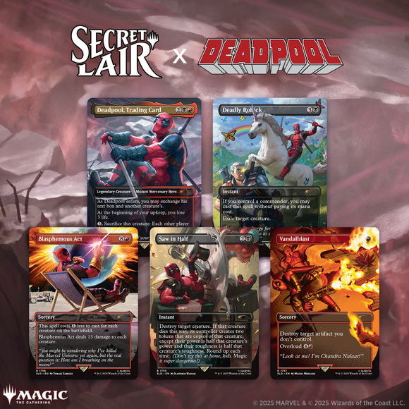 Secret Lair x Marvel's Deadpool (non-foil)