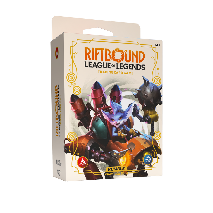 Riftbound: League of Legends TCG - Spiritforged Champion Deck: Rumble (Max 1st/kund!)