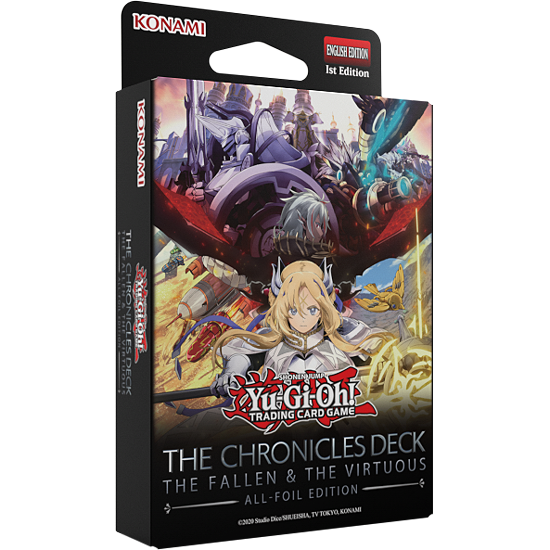 Yu-Gi-Oh! TCG - Chronicles Deck: The Fallen & The Virtuous (All-Foil Edition)