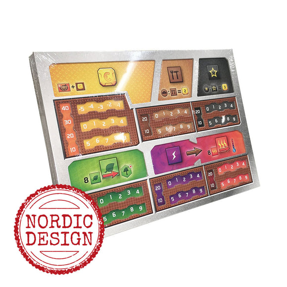 Terraforming Mars: Dual Layer Playerboards (ENG)(5st)