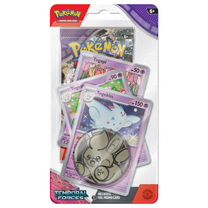 Pokémon TCG: Scarlet & Violet - Temporal Forces Premium Checklane Togepi/Togetic/Togekiss