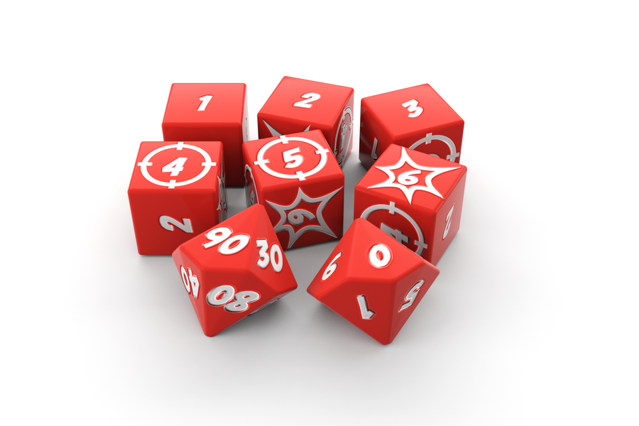 Troubleshooters Red Dice Pack