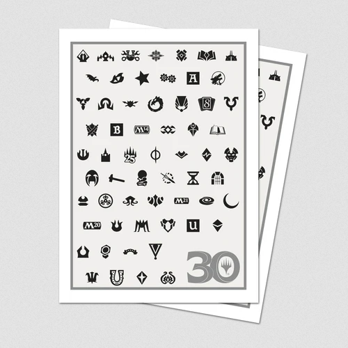 Ultra Pro 30th Anniversary 105ct Apex Deck Protector sleeves for Magic: The Gathering