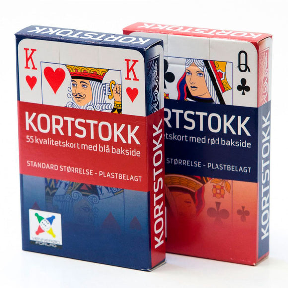 Playing Cards - Red or Blue (Poker, Go Fish, etc)
