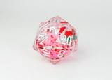Sirius Dice Valentine Rose 54mm snowglobe D20