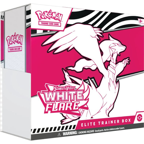 Pokémon TCG: Scarlet & Violet 10,5 - White Flare Elite Trainer Box (Max 1st/kund!)