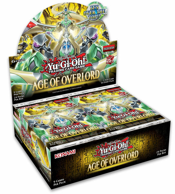 Yu‑Gi‑Oh! TCG - Age of Overlord - Booster Display (24 Boosters)