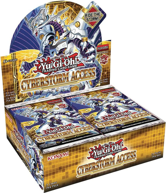 Yu‑Gi‑Oh! TCG - Cyberstorm Access - Booster Display (24 Boosters)
