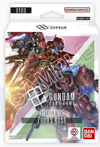 Gundam CG Starter Deck - Zeon's Rush [ST03]