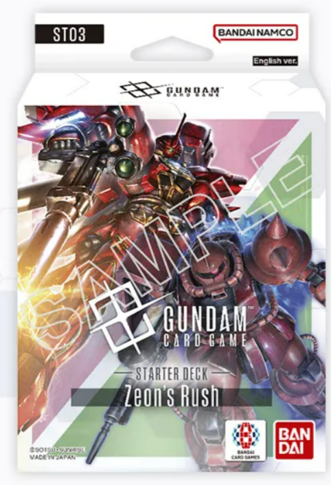 Gundam CG Starter Deck - Zeon's Rush [ST03]