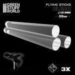 Green Stuff World - Clear Acrylic Rods (Multiple)