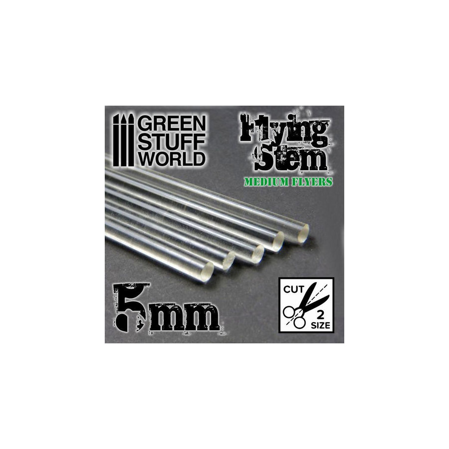 Green Stuff World - Clear Acrylic Rods (Multiple)