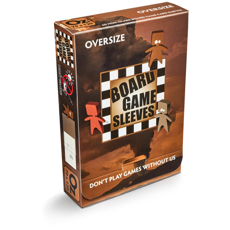 Board Game Sleeves - Non-Glare Oversize (79x120) [50 sleeves] - Arcane Tinmen