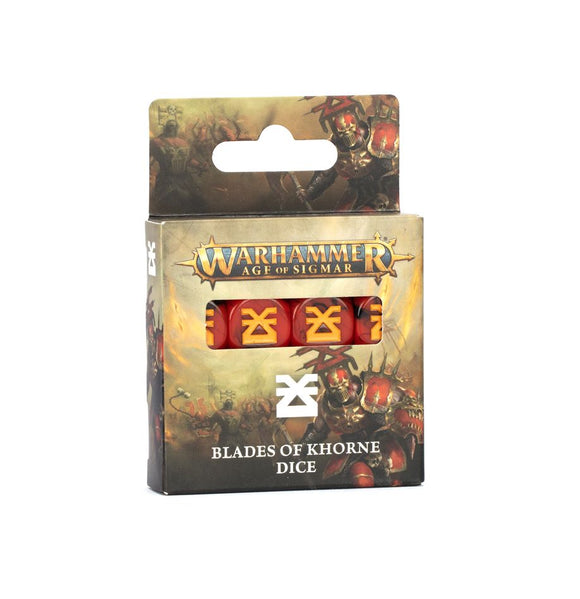 Warhammer Age of Sigmar - Blades of Khorne Dice