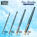 Green Stuff World - BLUE SERIES Dry Brush (Multiple sizes)