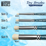 Green Stuff World - BLUE SERIES Dry Brush (Multiple sizes)