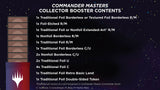 Commander Masters Collector Booster