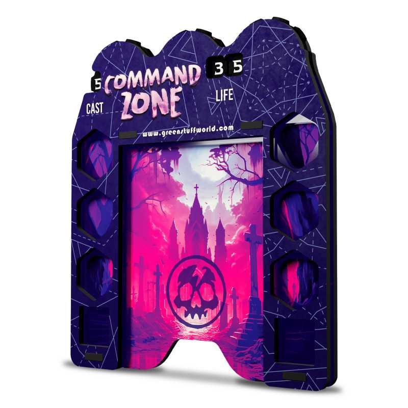Green Stuff World - Command Zone Tray: Swamp