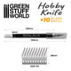 Green Stuff World - Hobby Craft Knife (10x spare blades)