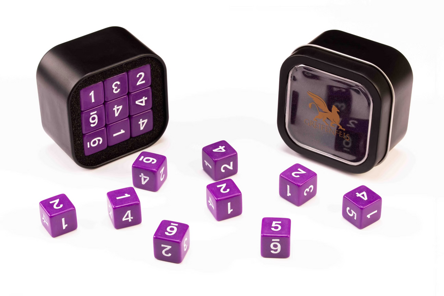 D6 Opaque Series 12mm Greifenfels (Multiple variants)